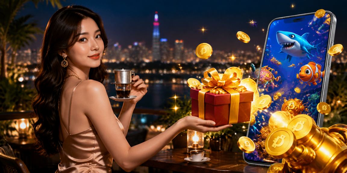 Người chơi tại Hà Nội trải nghiệm bắn cá trực tuyến cùng cà phê buổi chiều