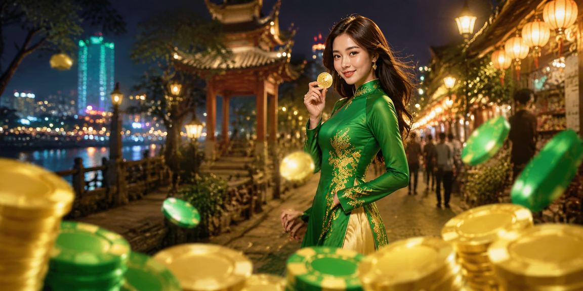 Khung cảnh chợ đêm Sài Gòn nhộn nhịp – người dùng theo dõi kèo thể thao trực tuyến trên điện thoại